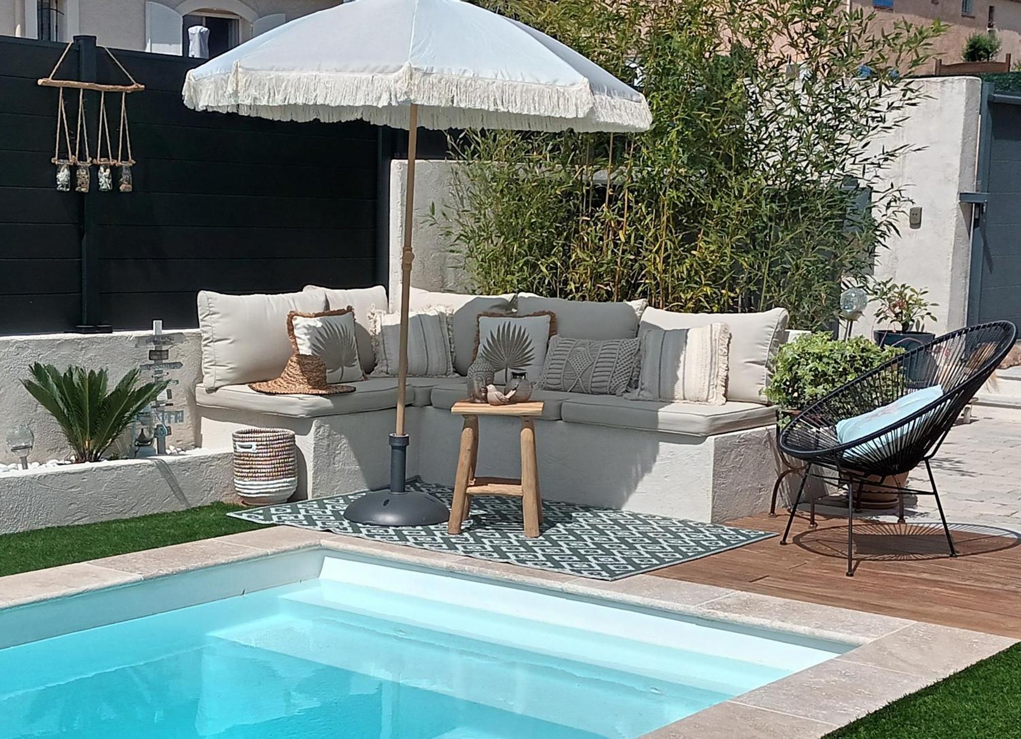 Jolie Villa Lalou Cote D'Azur Trois Chambres Fréjus Buitenkant foto